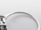 Bague 53 bague ISABELLE LANGLOIS macaron r503 53 or blanc 18k diamant 58 Facettes 254239