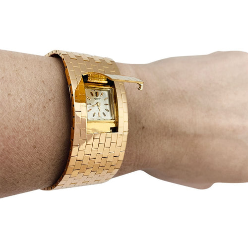 Montre Bracelet Montre IWC en or rose. 58 Facettes 30677