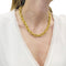 Collier Collier or jaune, maille marine. 58 Facettes 32842