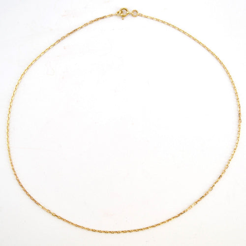 Collier Chaine maille forçat limée or 58 Facettes 21-150
