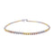 Bracelet Bracelet ligne diamants, 3 ors. 58 Facettes 32260