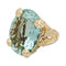 Bague 53 Bague Christian Dior, "Miss Dior", en or jaune, béryl vert et diamants. 58 Facettes 31775