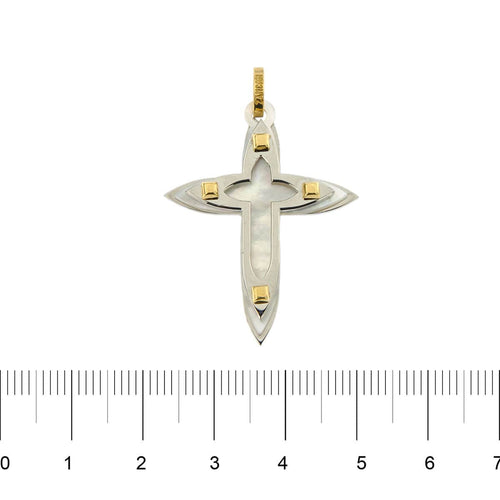Pendentif Pendentif croix Nacre 58 Facettes 18535
