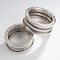 Bague 51 BVLGARI - Bague collection B.Zero1 Or gris 58 Facettes 1
