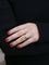 Bague 58 Bague Art-Déco Or blanc Platine Diamants 58 Facettes J169