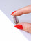 Bague Bague bandeau vintage en or gris, rubis, et diamants 58 Facettes