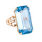 Bague BAGUE OR & TOPAZE 58 Facettes BO/220036 RIV