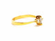 Bague 55 Bague Or jaune Diamant 58 Facettes 06320CD