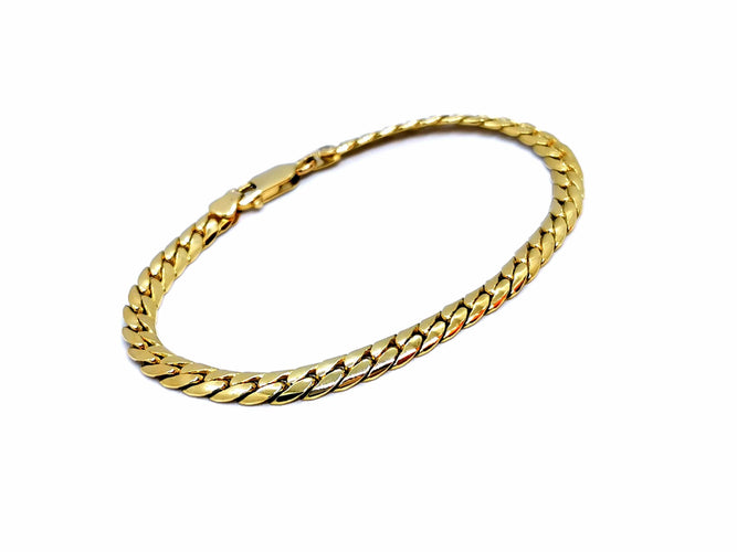 Bracelet Bracelet Maille anglaise Or jaune Diamant 58 Facettes 978893CN