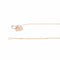 Collier Ginette NY Collier Pendentif Mini Ever Charm Necklace Or rose 58 Facettes 2322870CN