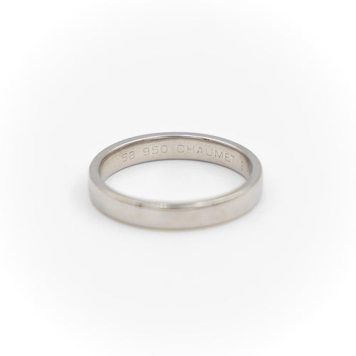 Bague 58 Chaumet Bague Alliance Platine Diamant 58 Facettes 1887751CN