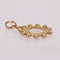 Pendentif Pendentif chapelet basque en or 58 Facettes 23-214