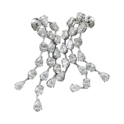 Boucles d'oreilles Boucles d'oreilles Edouard Nahum, diamants. 58 Facettes 30751