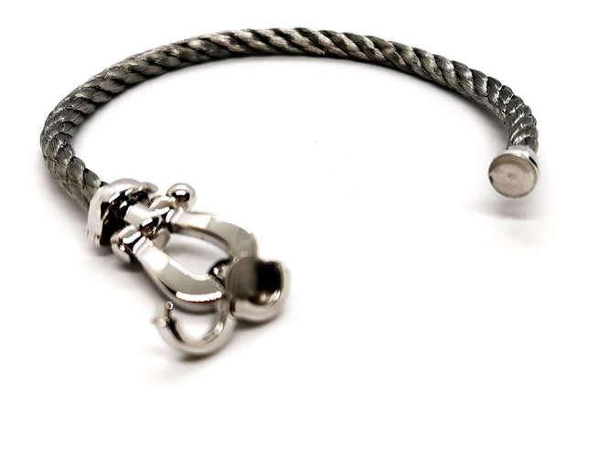 Bracelet Fred Bracelet Câble Force 10 Or blanc 58 Facettes 1528709CN