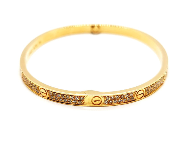 Bracelet Cartier Bracelet Love Or jaune Diamant 58 Facettes 1426688CN