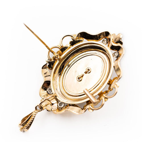 Pendentif Pendentif Napoléon II Or jaune Perle 58 Facettes 2130437CN