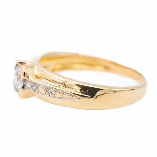 Bague 49 Bague Or jaune Diamant 58 Facettes 2663646CN