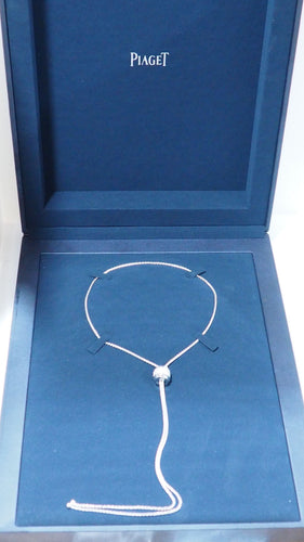 Collier Collier Possession Piaget en or blanc et diamants 58 Facettes
