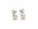 Boucles d'oreilles Boucles d'oreilles Or blanc Diamant 58 Facettes 579260RV