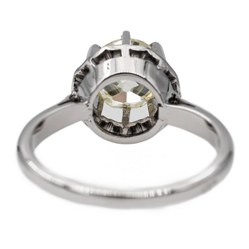 Bague 57 Bague Solitaire Or blanc Diamant 58 Facettes 2596487CN