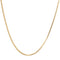 Collier Chaine en or jaune maille forçat limée 58 Facettes 19-538B