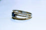 Bague Bague saphir 3 anneaux diamants 58 Facettes