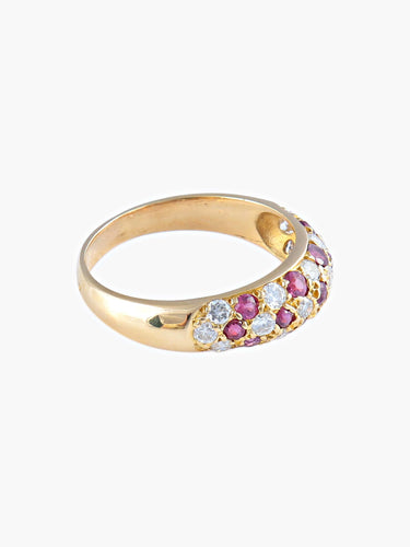 Bague 60 Bague  Rubis Diamants 58 Facettes