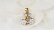 Boucles d'oreilles Boucles d'oreilles or jaune, diamants 58 Facettes 32012