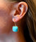 Boucles d'oreilles Boucles d'oreilles Turquoises 58 Facettes
