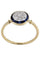 Bague 57 BAGUE ART-DÉCO SAPHIRS ET DIAMANTS 58 Facettes 057051