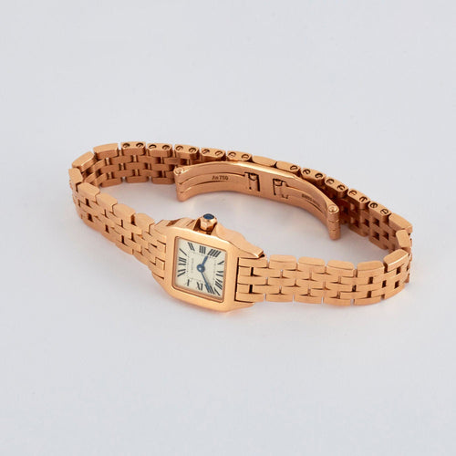 CARTIER - Montre Santos Demoiselle 58 Facettes