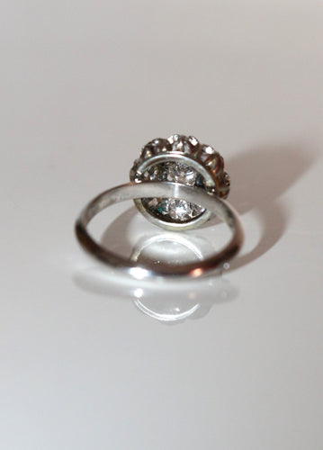 Bague 48 Bague petite Marguerite Diamants 1930 58 Facettes 545
