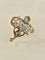 Broche Broche Or Et Roses De Diamants 58 Facettes 823988