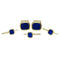 Boutons de manchette Boutons de manchette et de col Tiffany & Co. or et lapis lazuli. 58 Facettes 30769