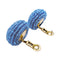 Boucles d'oreilles Boucles d'oreilles perles de saphirs tissés. 58 Facettes 32650