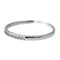 Bague 49.5 Bague Demi alliance Or blanc Diamant 58 Facettes 2739433CN