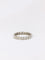 Bague Alliance américaine platine diamants 0,55 ct 58 Facettes J60