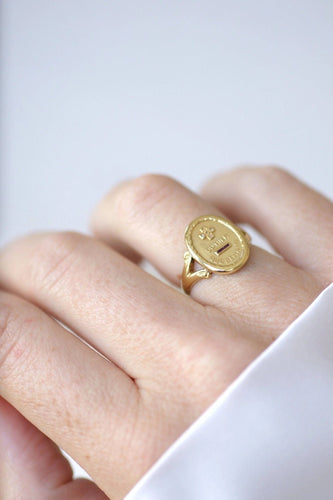 Bague Bague ancienne A.AUGIS 58 Facettes