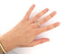 Bague 53 bague DINH VAN seventies pm or rose 18k et diamants 58 Facettes 254976