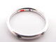 Bague 54 bague POMELLATO alliance lucciole 6 saphirs bleus t54 or blanc 58 Facettes 244393