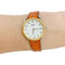Montre Montre Hermès, "Arceau", plaqué or et acier sur cuir. 58 Facettes 31969