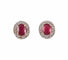 Boucles d'oreilles BOUCLES D'OREILLES "VELVET" RUBIS & DIAMANTS 58 Facettes BO/220005 NSS