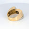 Bague Bague Tank en Or jaune Platine et diamants 58 Facettes 24116