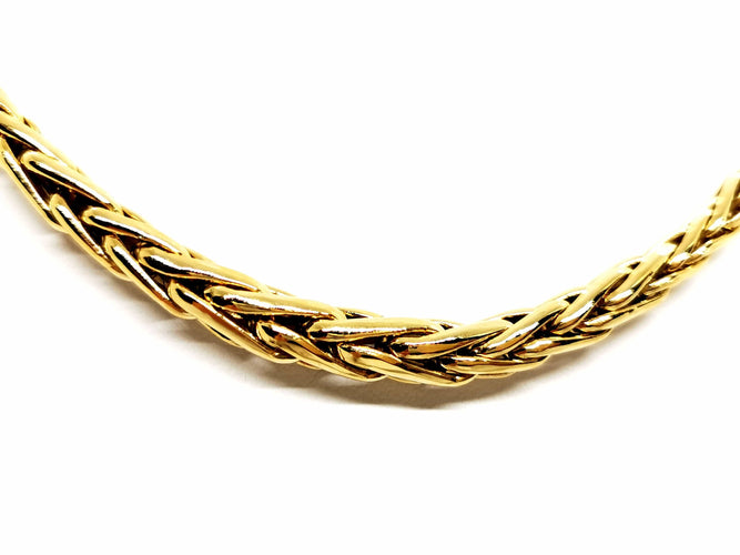 Collier Collier Maille palmier Or jaune 58 Facettes 1176290CN