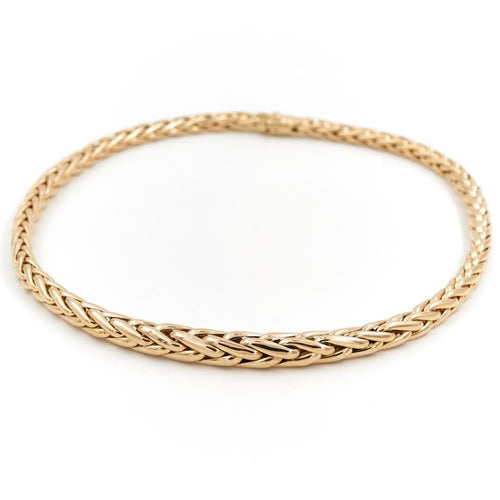 Collier Collier Maille palmier Or jaune 58 Facettes 1654240CN