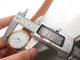 Montre montre HERMES arceau quartz 33 mm or & acier 58 Facettes 254345
