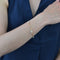 Bracelet Bracelet or perles maille cube 58 Facettes 20-539A