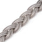 Bracelet HERMES - Bracelet Argent "Etrier" 58 Facettes 1