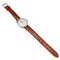 Montre Montre Hermès, "Arceau", acier, cuir. 58 Facettes 31974
