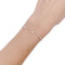 Bracelet Bracelet gouttière or blanc et diamants. 58 Facettes 32307